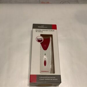 Heated Eyelash Curler TB-2003A in White and Red